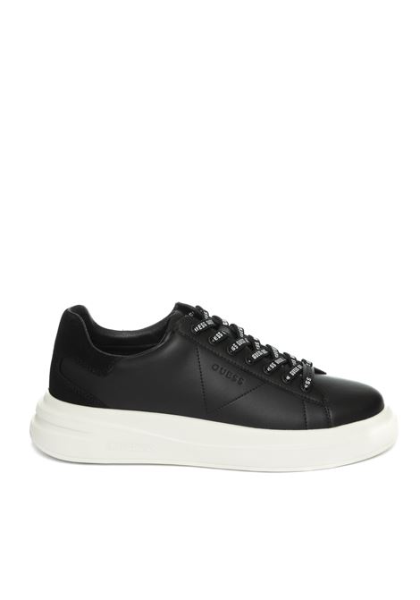 Black elba sneaker GUESS | FMPVIB SUE12ELBA-BLACK